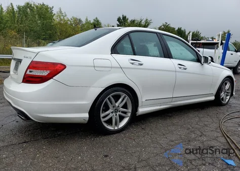 2014 Mercedes-Benz C 300 4Matic from USA, damaged, VIN WDDGF8AB1EA941850